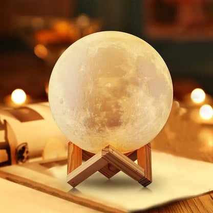 3D Moon Night Light