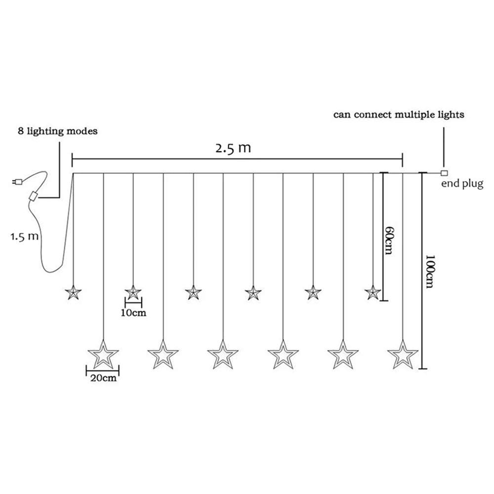 Fairy String Lights 138 LED