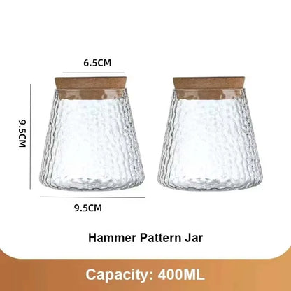 Mini Hydroponic Glass Pots