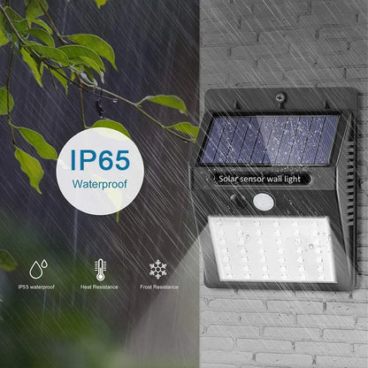 Solar Motion Sensor Wall Light