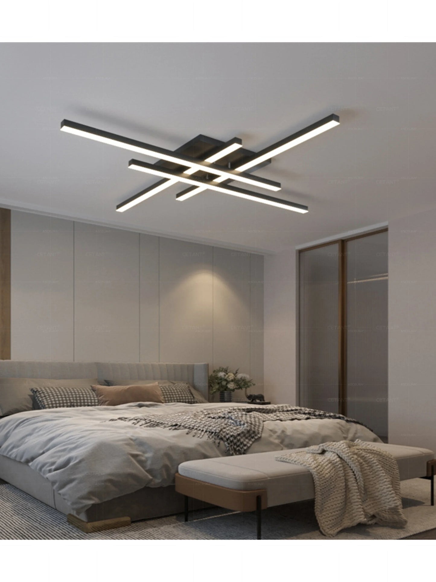 Modern LED Ceiling Light Fixture