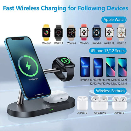 Magnetic 3-in-1 Wireless Charger