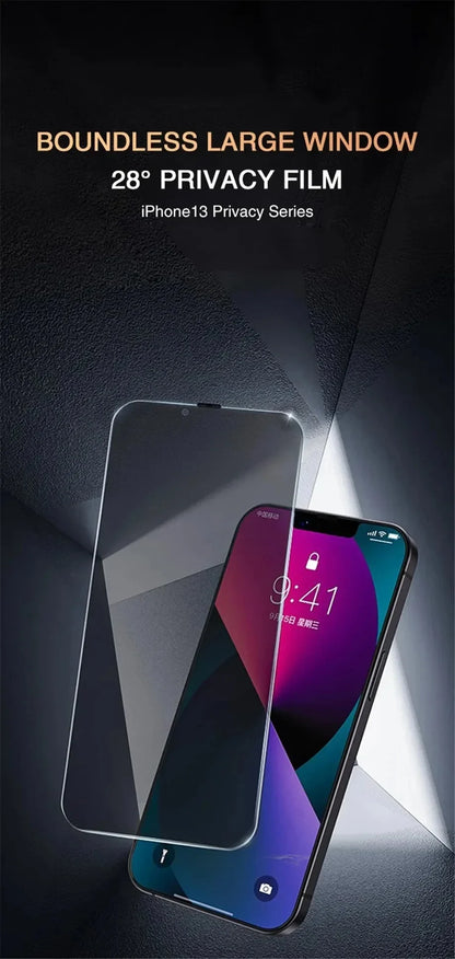 Anti-Spy Tempered Glass Screen Protector