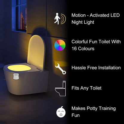 Mini Kawaii Human Motion Sensing LED Night Ligh