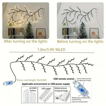 USB Tree Branch Lamp