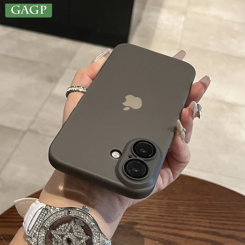 Ultra-Thin PP Matte Case for iPhone