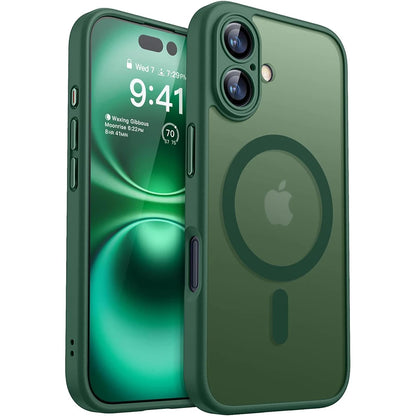 Magnetic Luxury Matte Translucent Armor Case