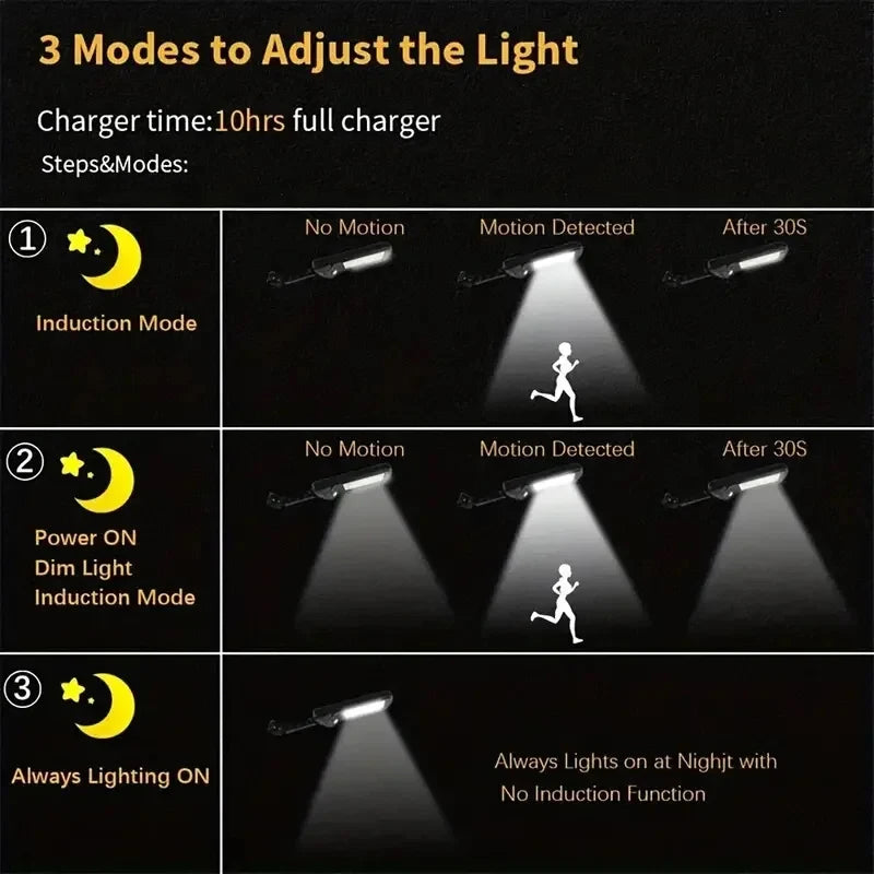 Solar LED Motion Sensor Light