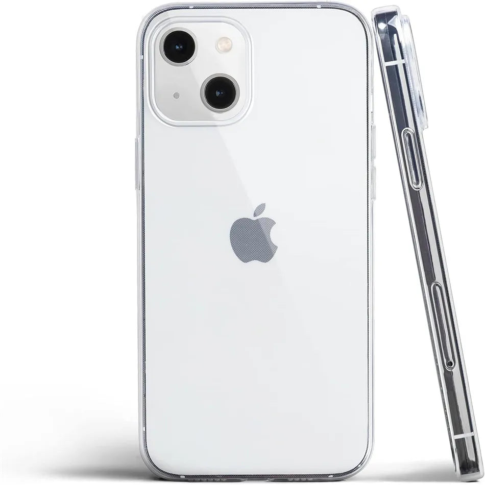 Ultra-Thin Clear Silicone Case for iPhone