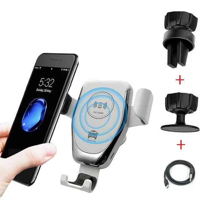 30W Wireless Car Charger Mount