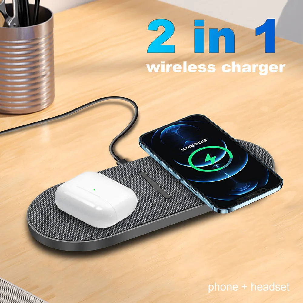 20W Dual Wireless Charger