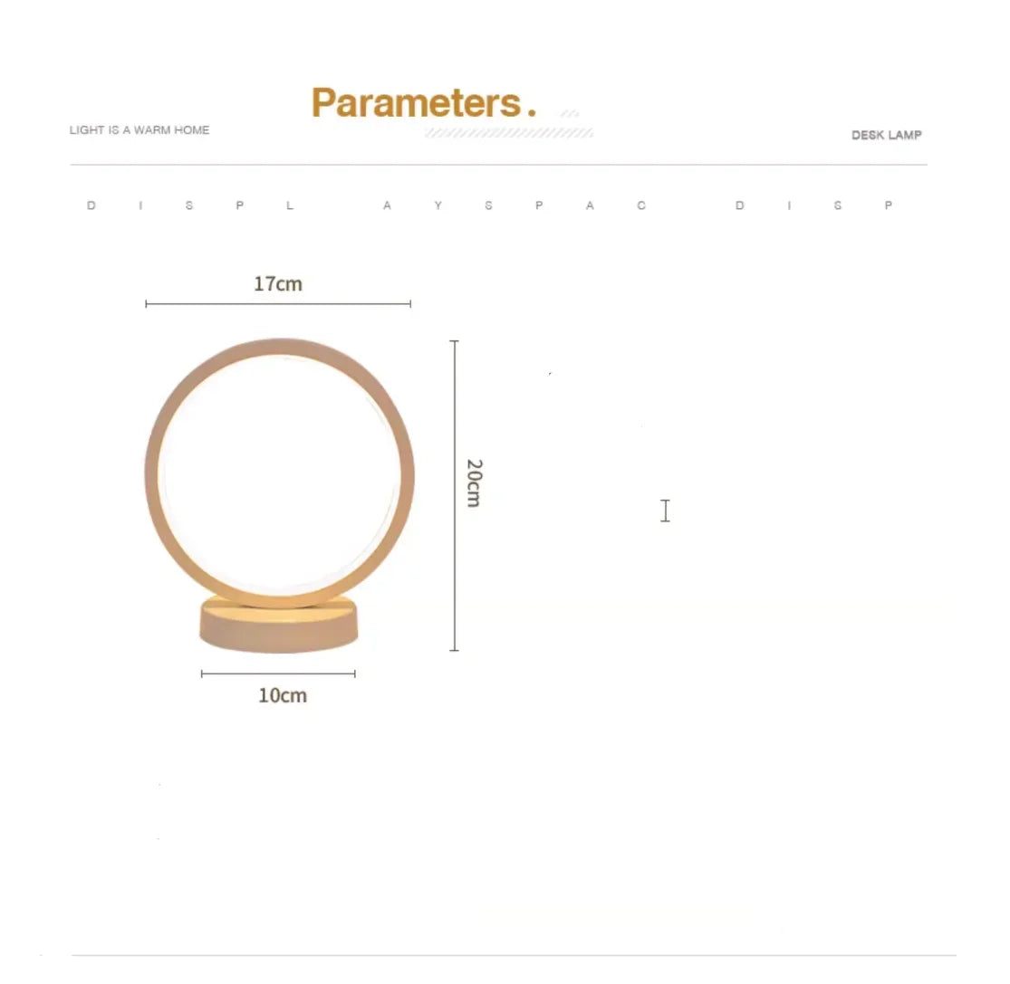 Dimmable Circular Ring Lamp