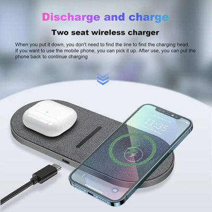 20W Dual Wireless Charger