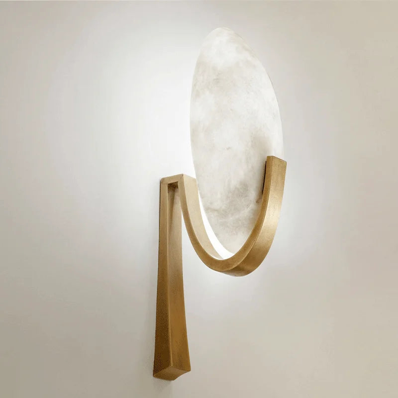 Copper Marble Wall Sconce