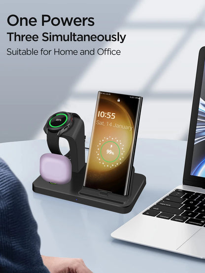 3-in-1 Wireless Charging Station