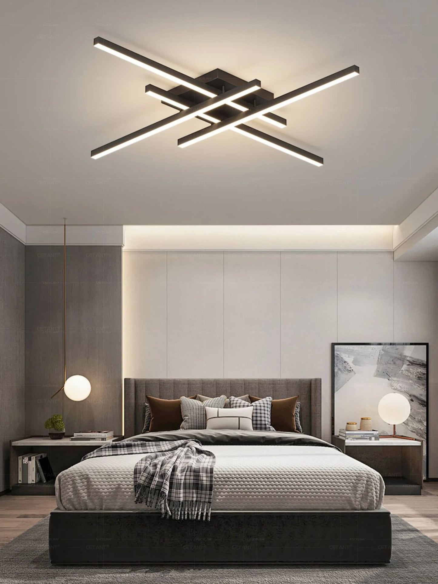 Modern LED Ceiling Light Fixture