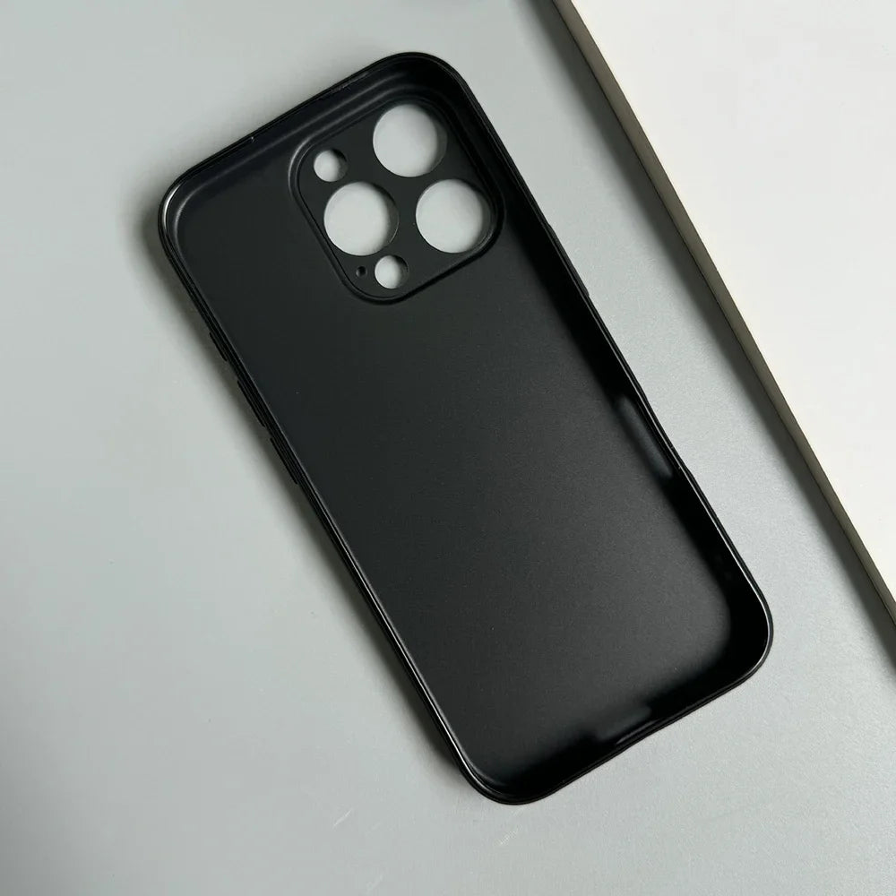 Matte Black Silicone Case