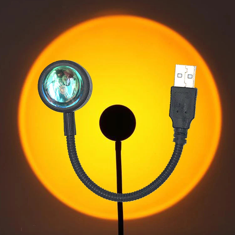 USB Sunset Projection Lamp