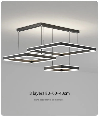 Nordic Square Chandelier