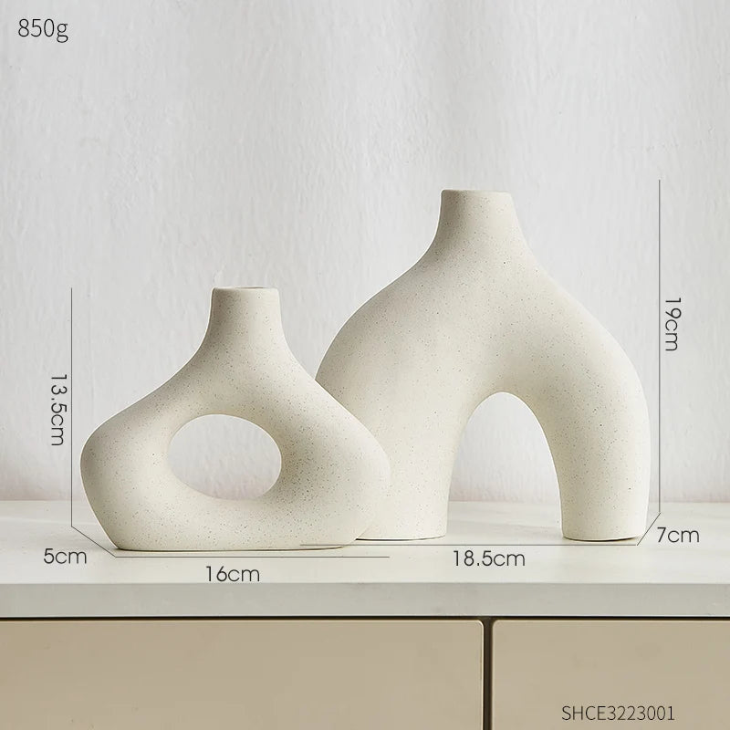 Nordic Chic Vase Set - 2pc