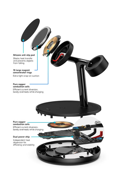 3-in-1 Wireless Charging Station