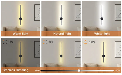 Modern Night Lamp with Remote