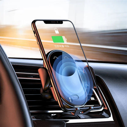 30W Wireless Car Charger Mount