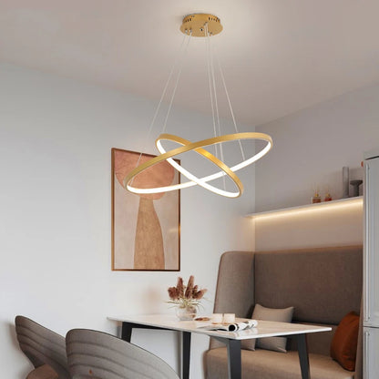 Simple Ring LED Chandelier