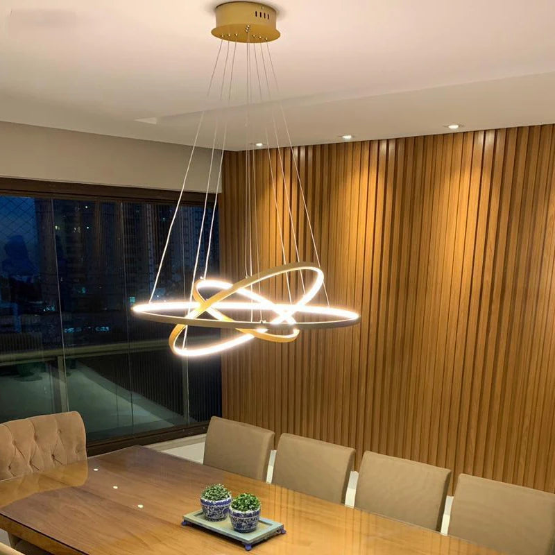 Simple Ring LED Chandelier