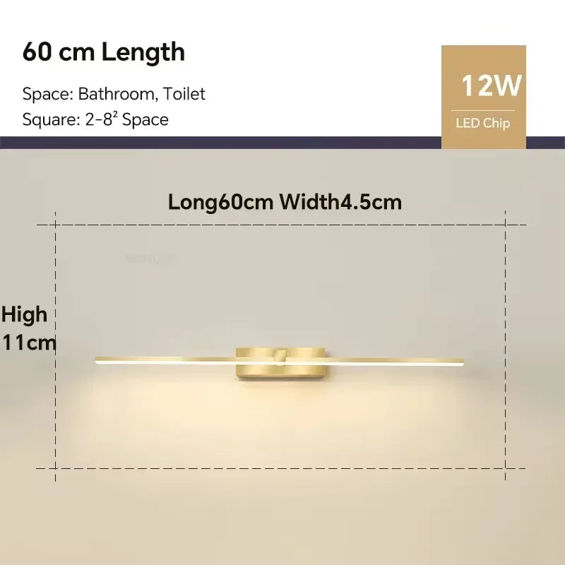 Modern LED Bathroom Wall Light