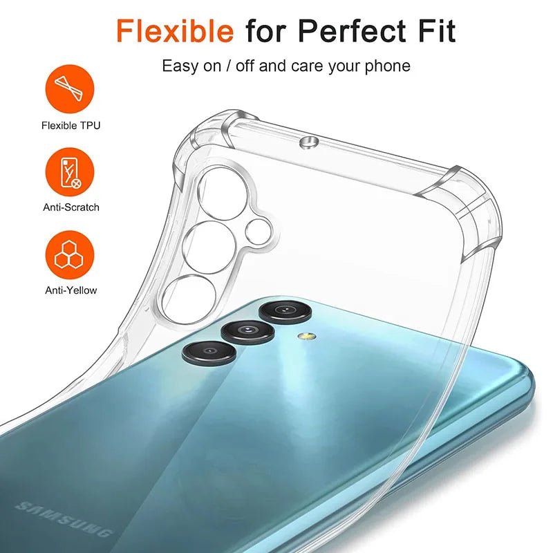 Shockproof Clear Silicone Soft Case