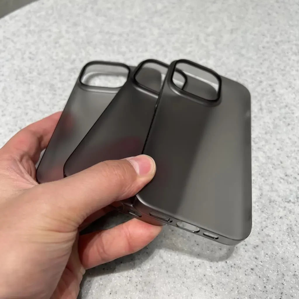 Ultra-Thin Matte Hard PC Case for iPhone