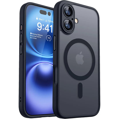 Magnetic Luxury Matte Translucent Armor Case