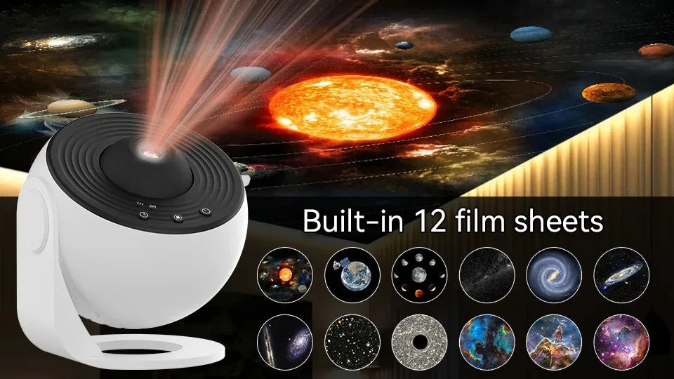 LED Galaxy Projector Night Light