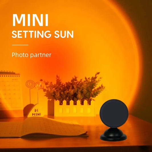 Mini USB Sunset LED Projector Lamp