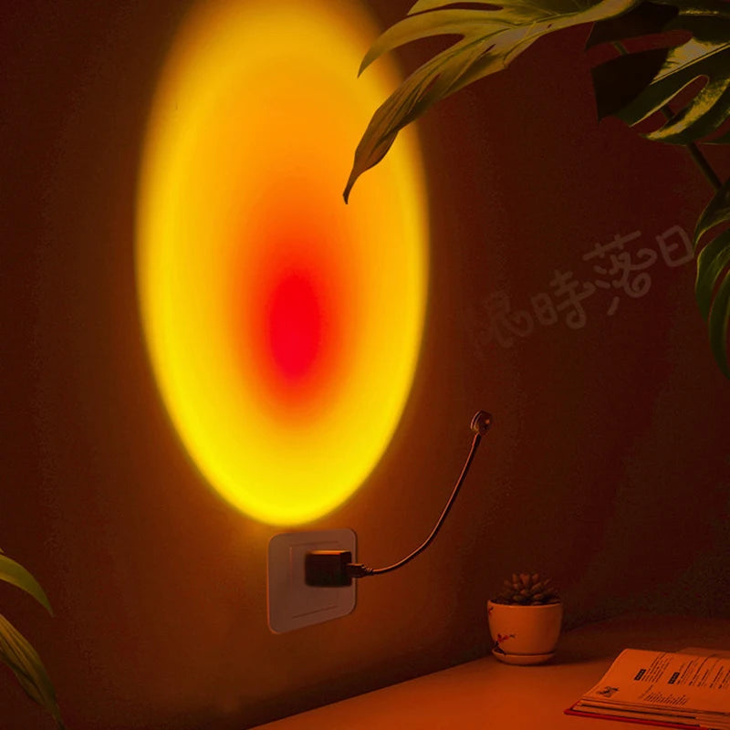 USB Sunset Projection Lamp