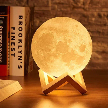 3D Moon Night Light