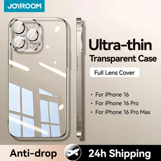 Clear iPhone Case with Lens Protection