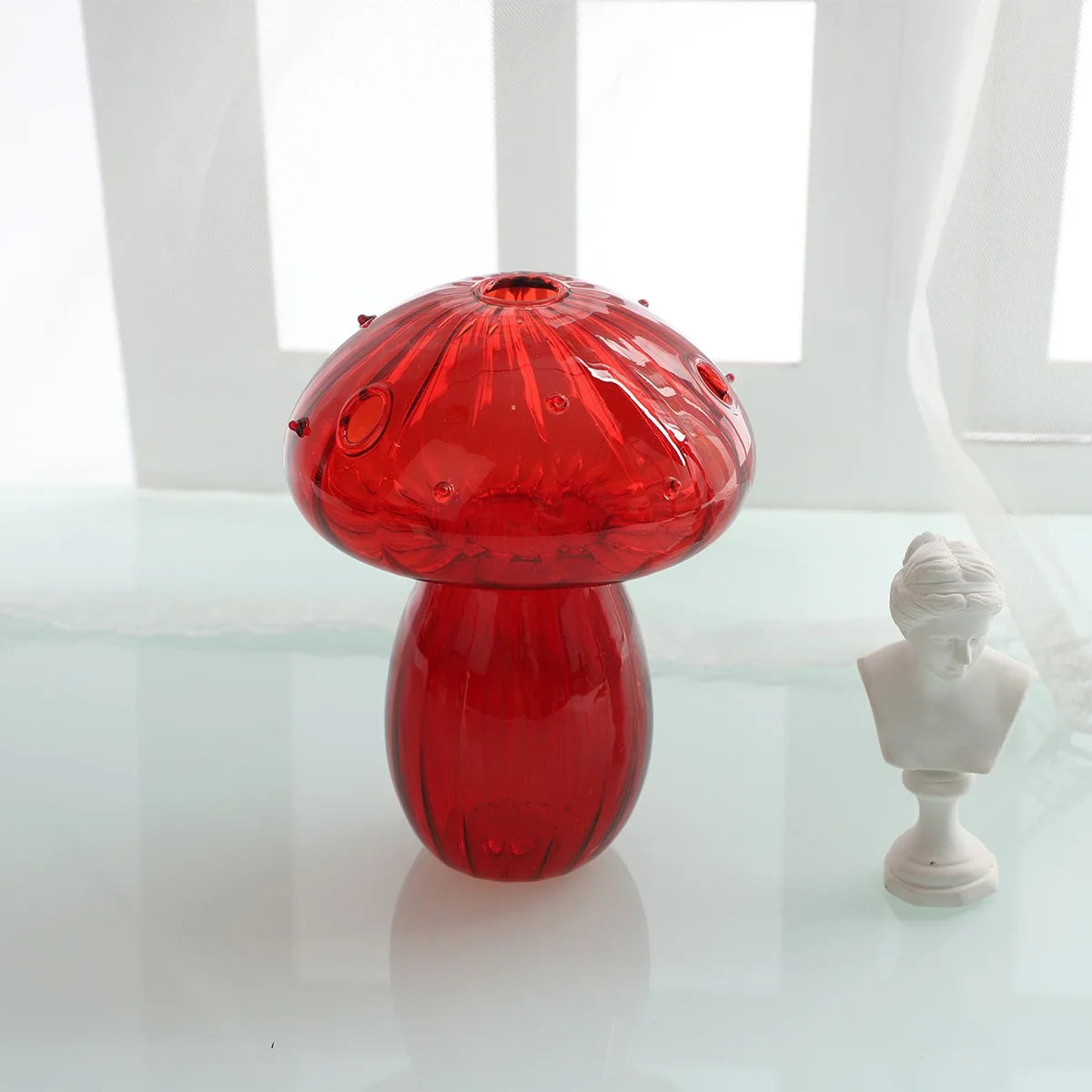 Creative Mushroom Glass Vase