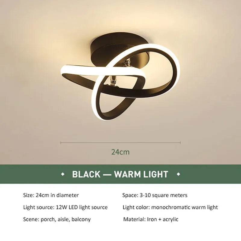 Modern LED Strip Ceiling Light