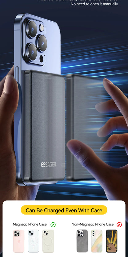 Magnetic Portable Fast Charging