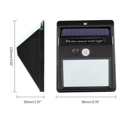 Solar Motion Sensor Wall Light