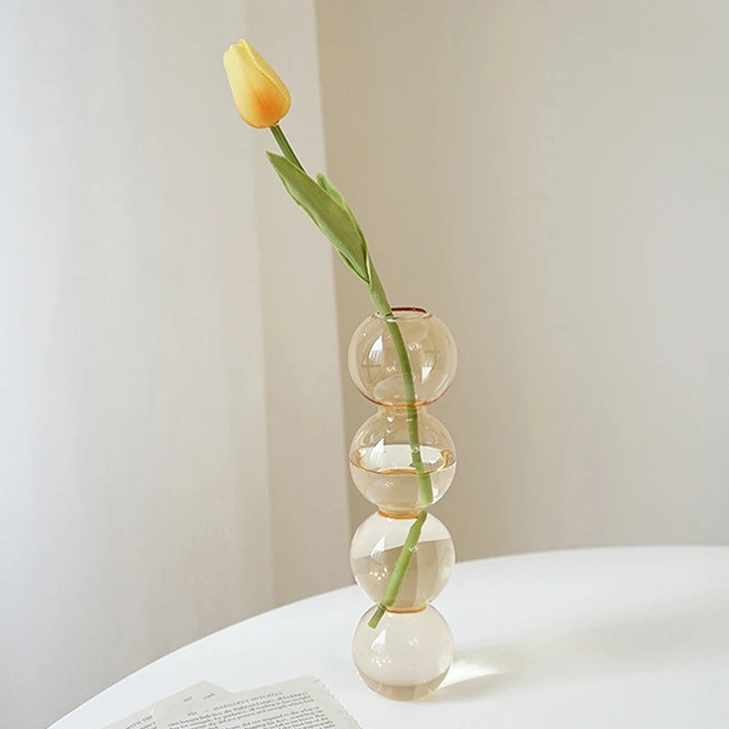 Nordic Glass Flower Vase