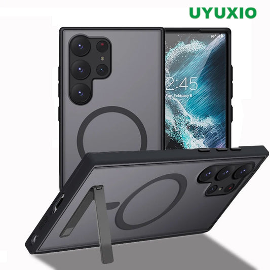 Magnetic Stand Phone Case for Samsung