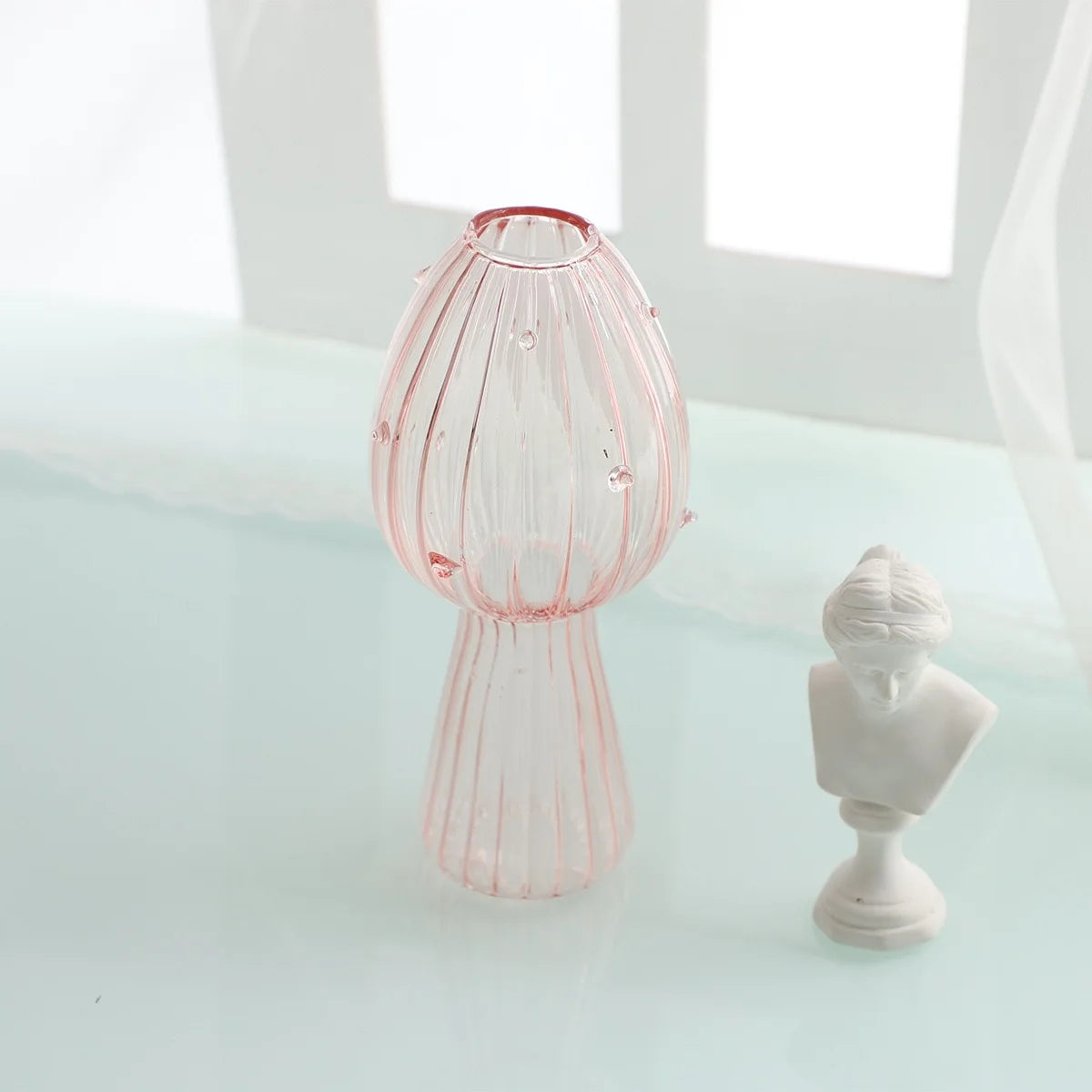 Creative Mushroom Glass Vase