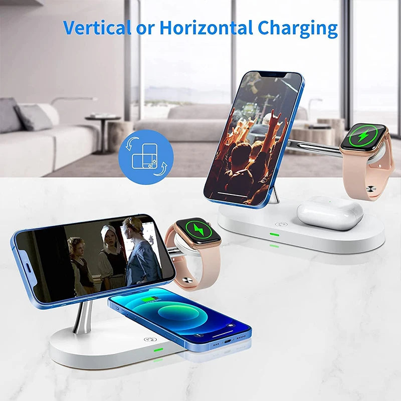 Magnetic 3-in-1 Wireless Charger