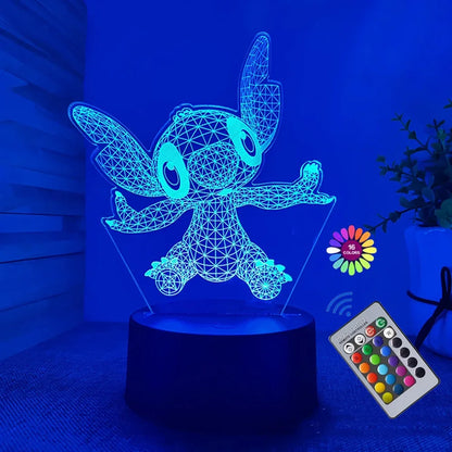 3D Illusion Night Light