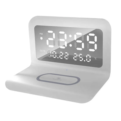 Smart Wireless Charger with Alarm Clock