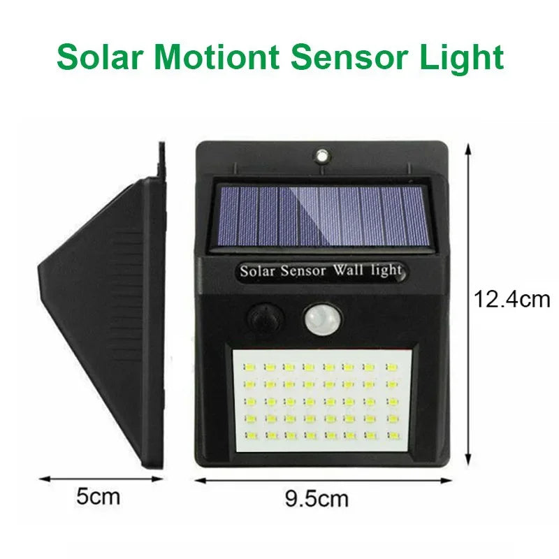 Solar Motion Sensor Wall Light