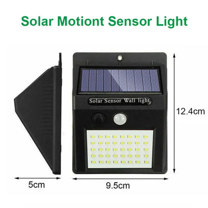 Solar Motion Sensor Wall Light